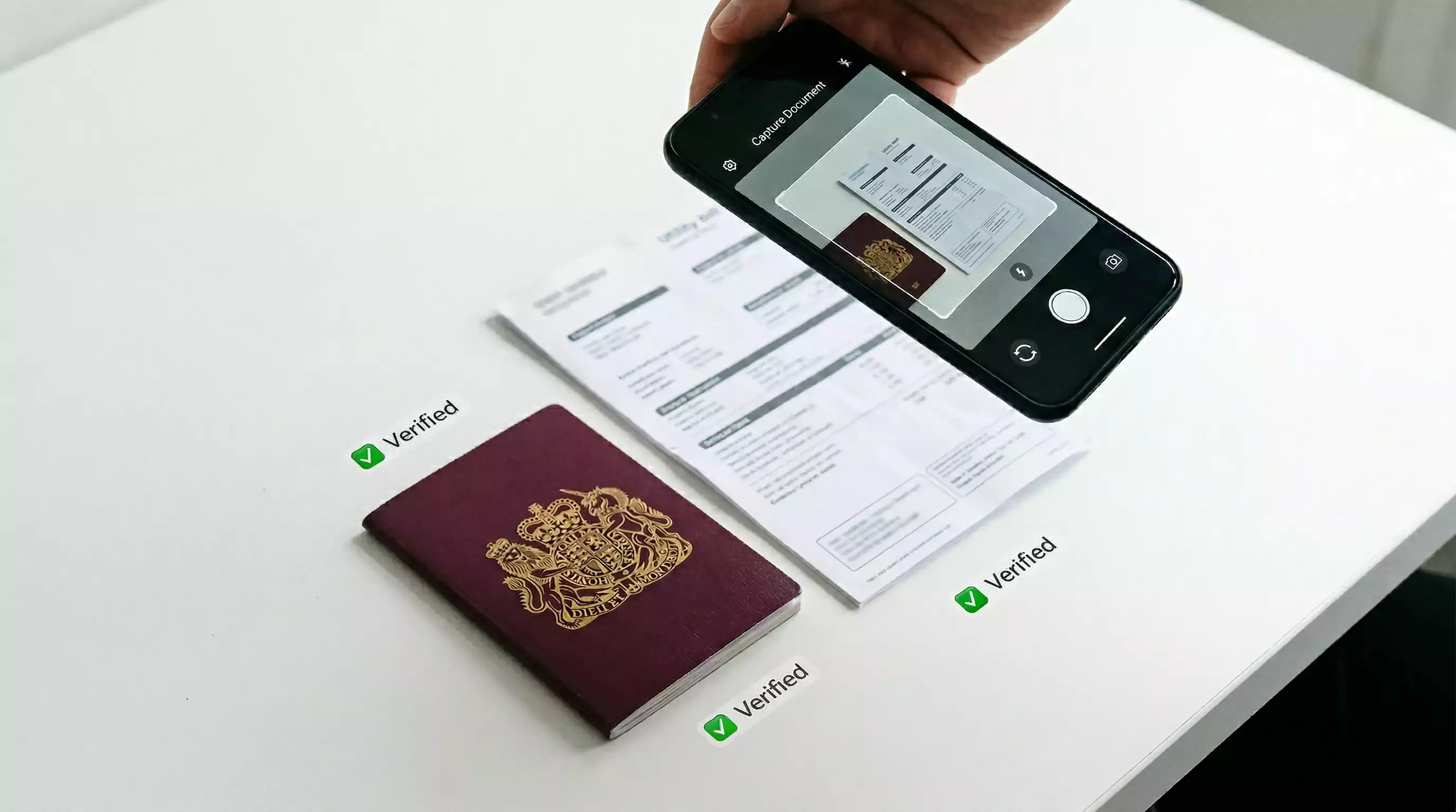 KYC identity verification documents for UK casino apps