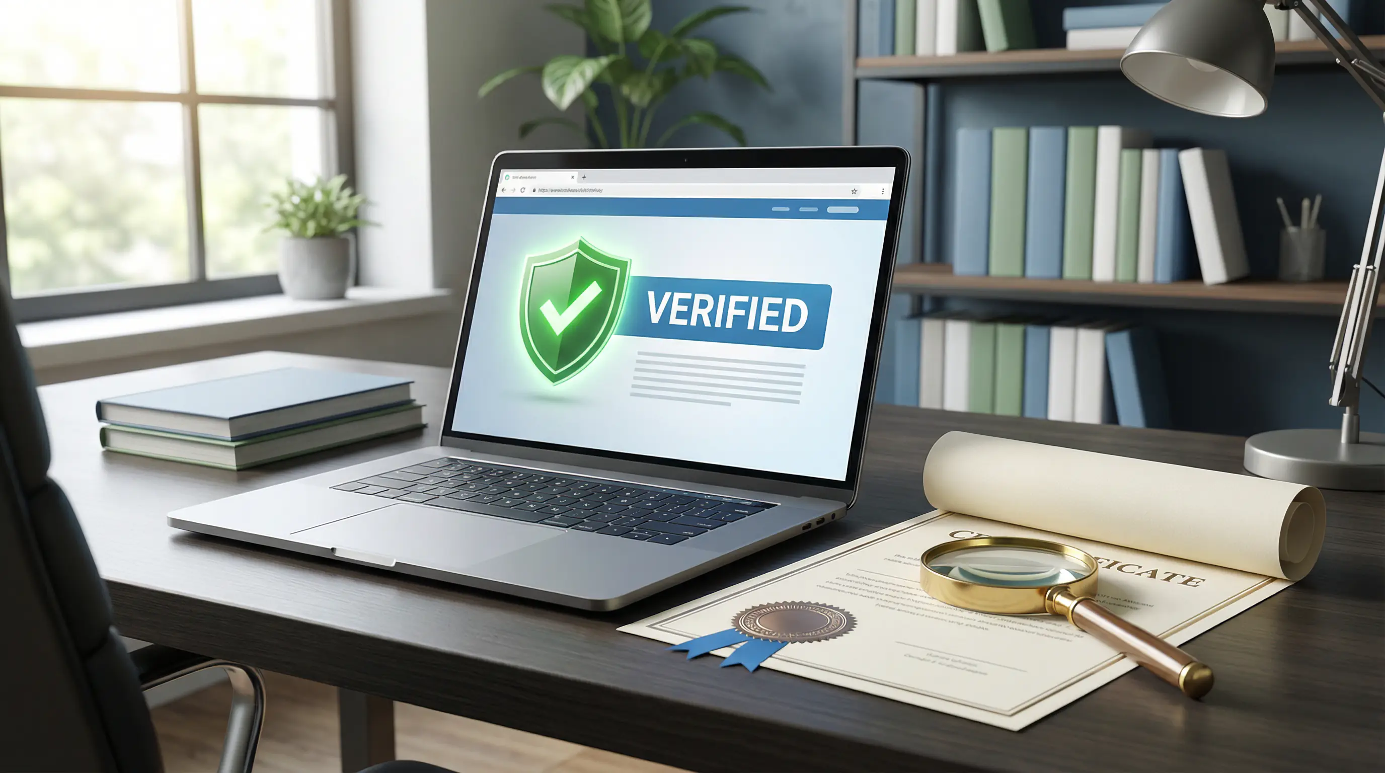 UKGC casino licence verification with official seal and certificate