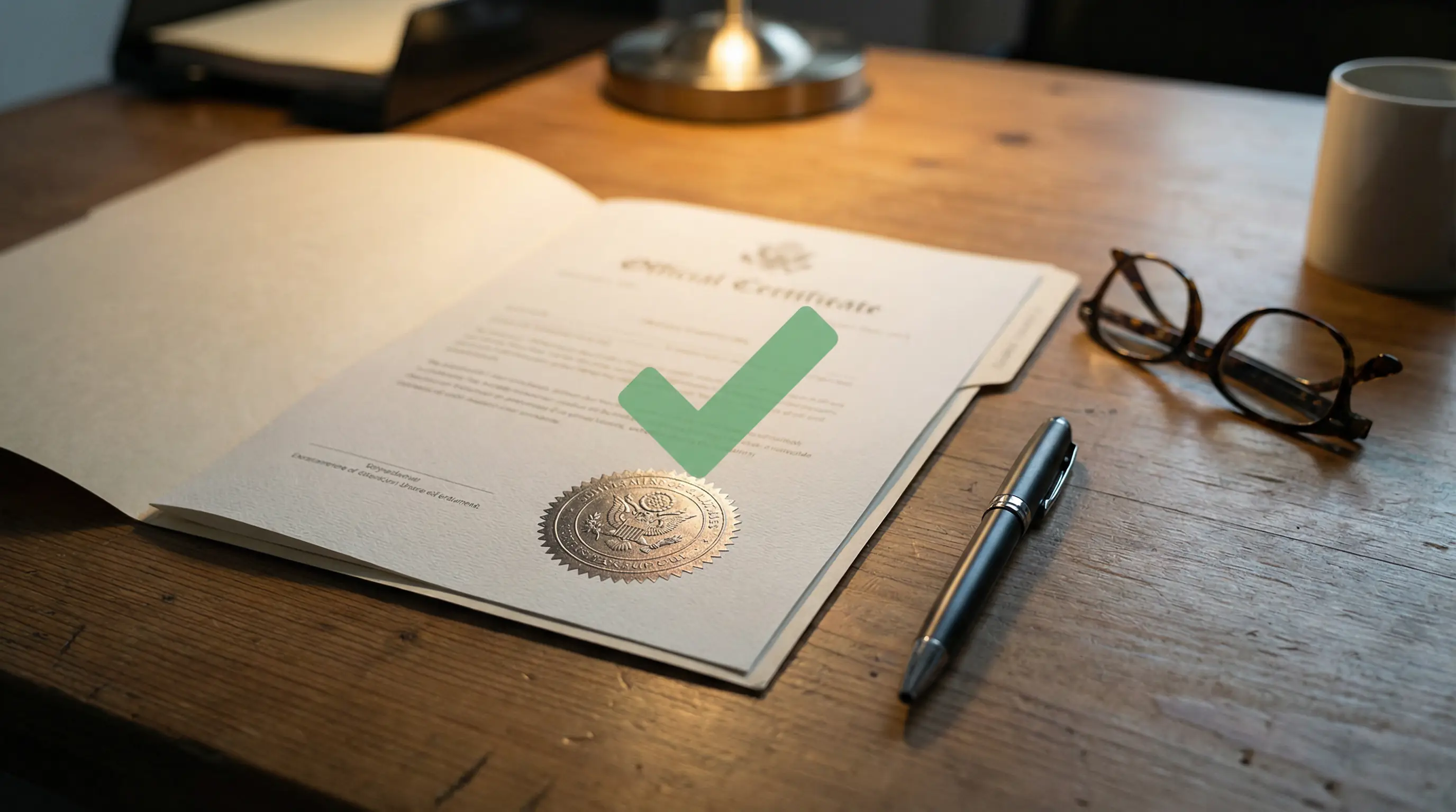 UKGC gambling commission licence certificate with verification checkmarks